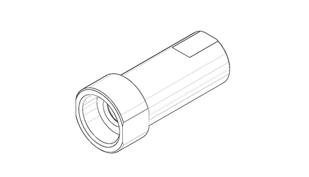 DORNBRACHT Nippel ERSATZTEILE 04240324100 G1/2IG x M15 x 1IG x 55 mm, 0424032410090 Galeriebild 1